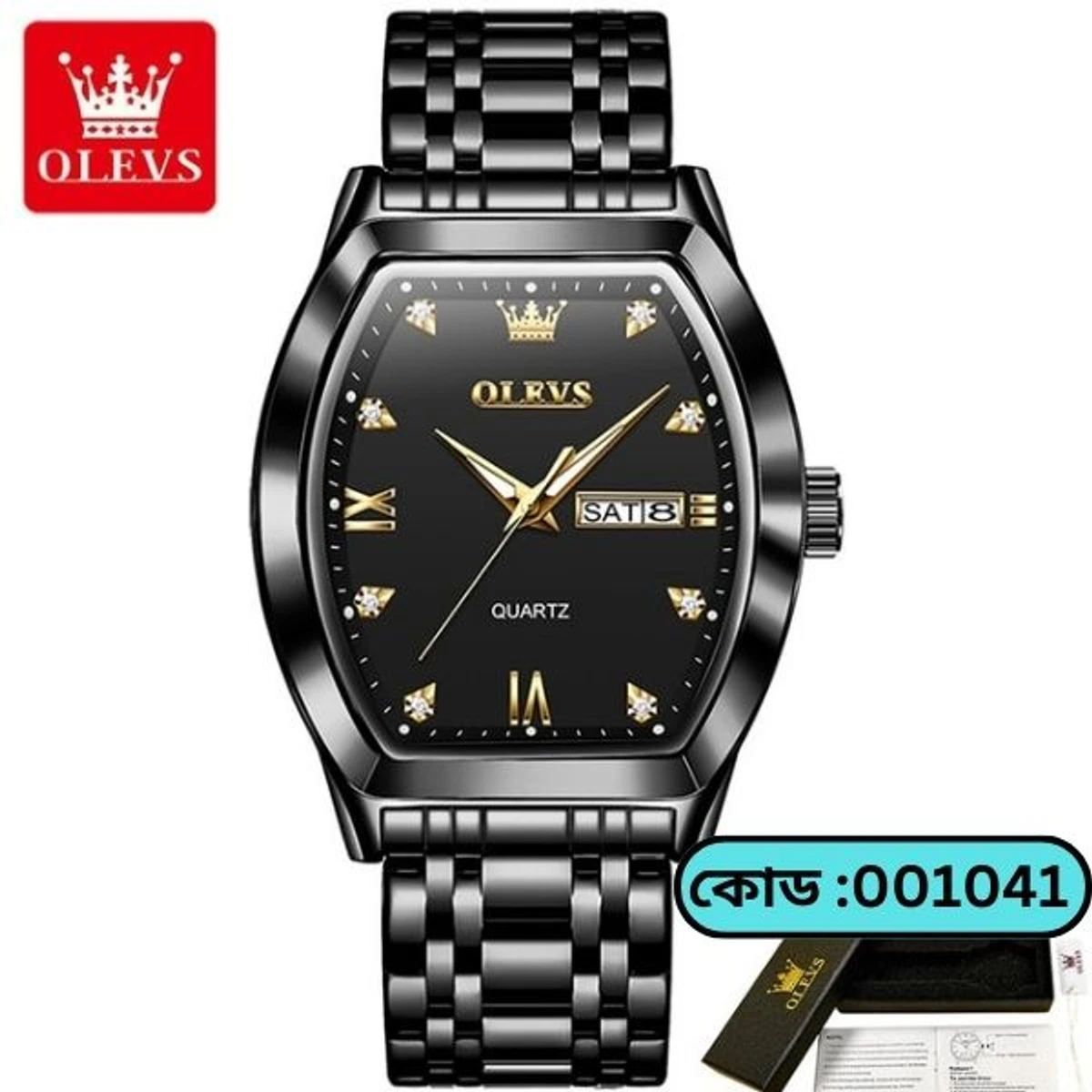 Olevs Model Watch For Men Stainless Steel Watches Model