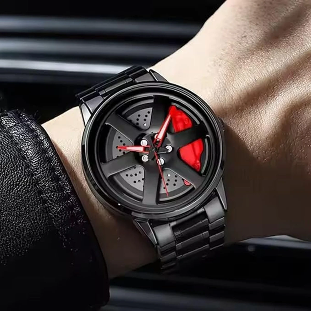 SKMEI WATCH  MODEL 1787  CHAIN BLACK  DIAL  BLACK OR RED COLOUR WATCH FOR  MAN + এক পিস ব্যাটারি ফ্রি