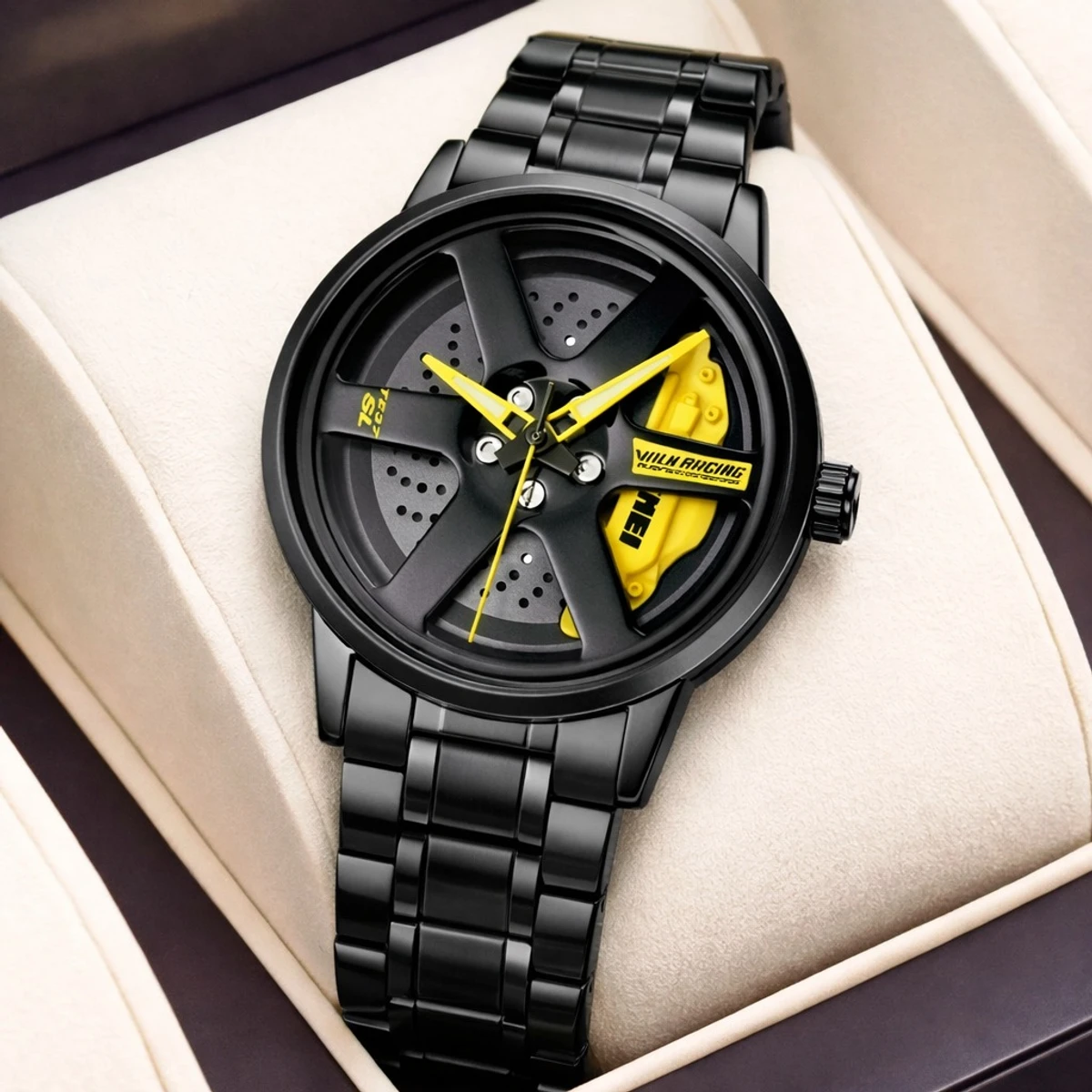 SKMEI WATCH MODEL 1787 CHAIN BLACK DIAL BLACK OR  YELLOW   COLOUR WATCH FOR MAN + এক পিস ব্যাটারি ফ্রি