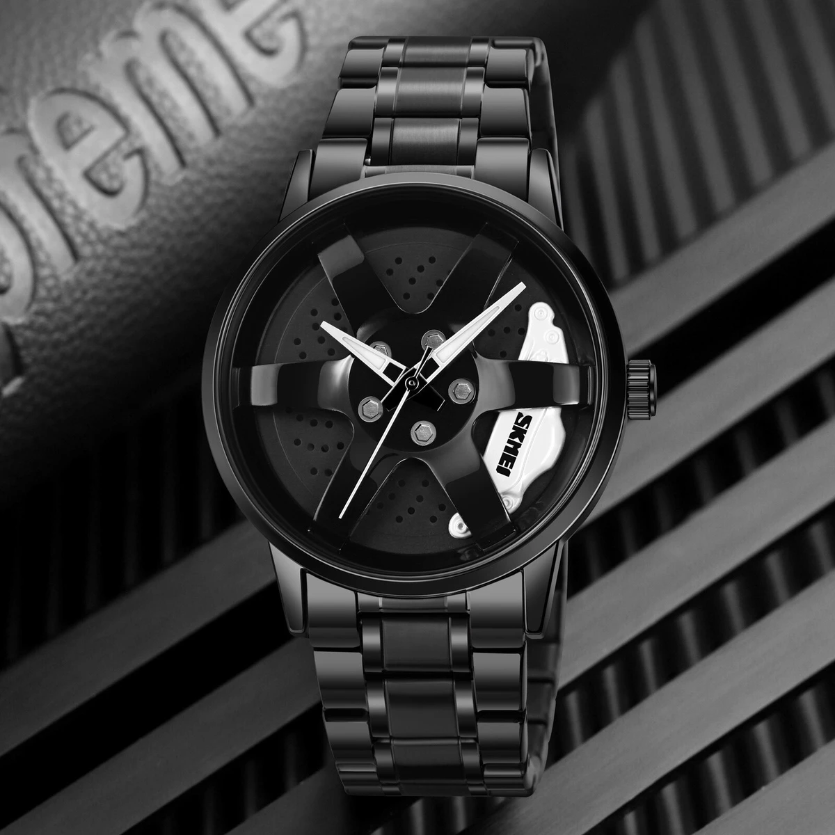 SKMEI WATCH MODEL 1787 CHAIN BLACK DIAL BLACK OR WHITE COLOUR WATCH FOR MAN + এক পিস ব্যাটারি ফ্রি
