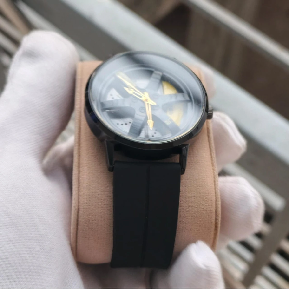 SKMEI WATCH MODEL 1787 BELT  BLACK DIAL BLACK OR YELLOW COLOUR WATCH FOR MAN + এক পিস ব্যাটারি ফ্রি