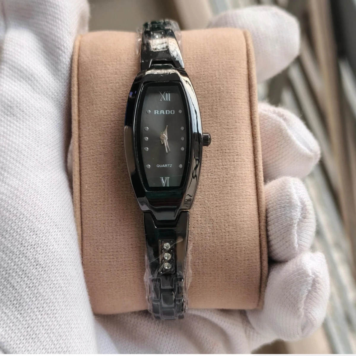 Rado Ladis Watch Model 6090 Full Black  Colour Watch Ladis