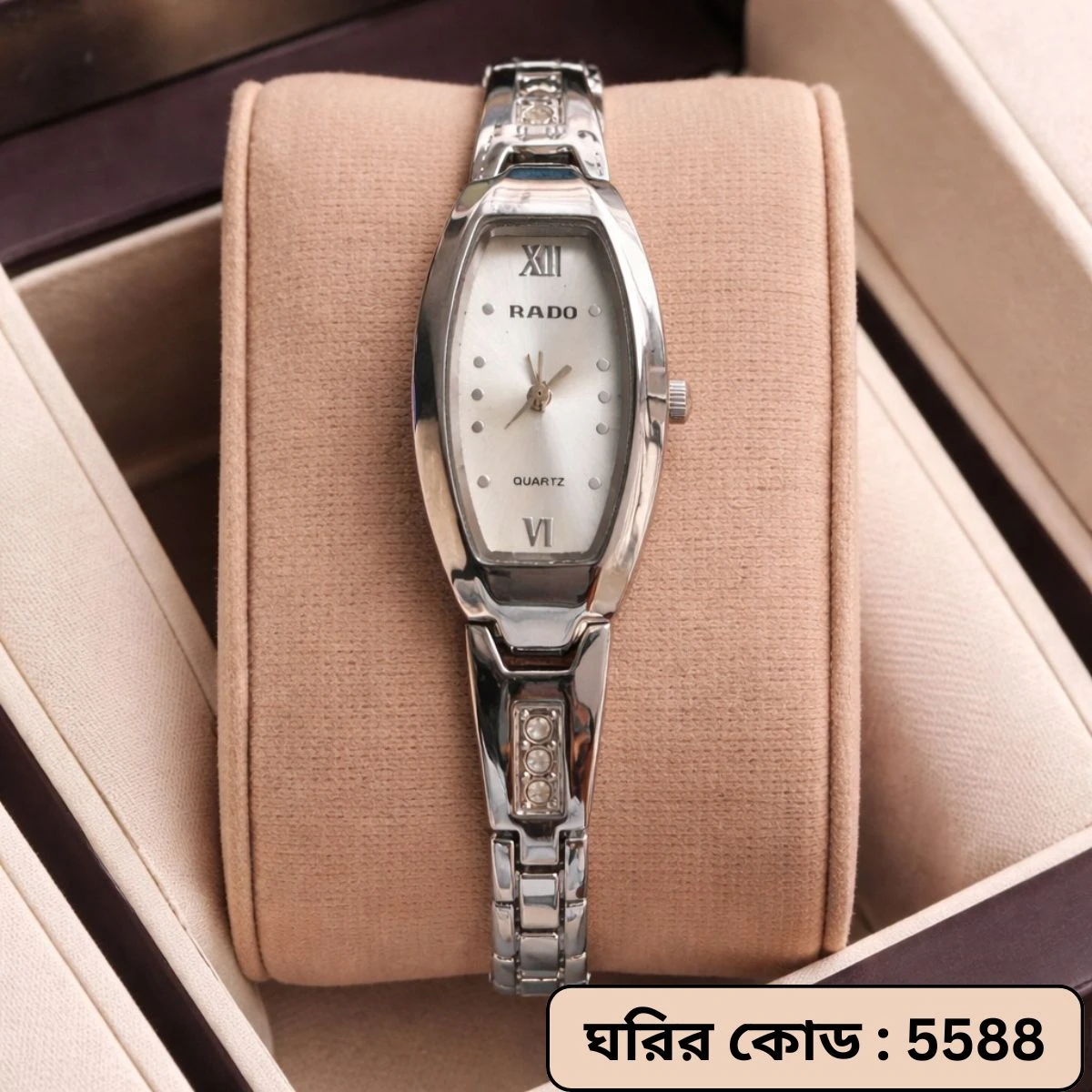 Rado Ladis Watch Model 6090 Full Silver  Colour Watch Ladis