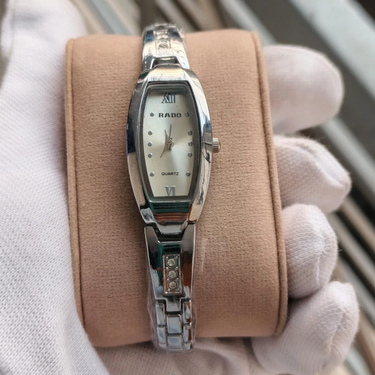 Rado Ladis Watch Model 6090 Full Silver  Colour Watch Ladis