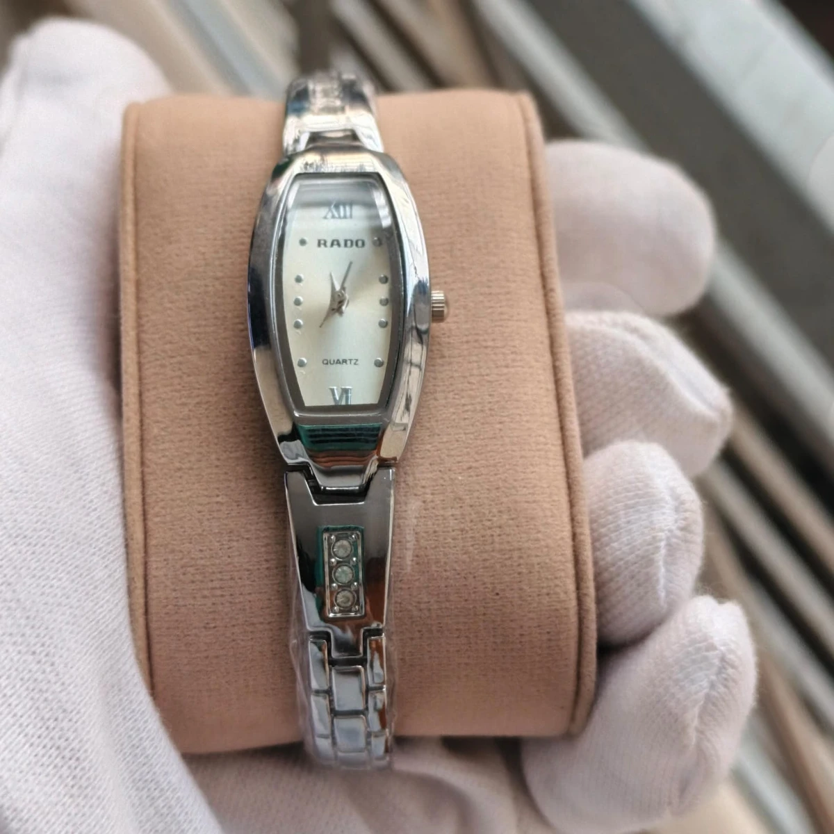 Rado Ladis Watch Model 6090 Full Silver  Colour Watch Ladis