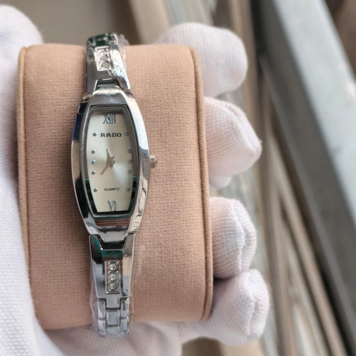 Rado Ladis Watch Model 6090 Full Silver  Colour Watch Ladis