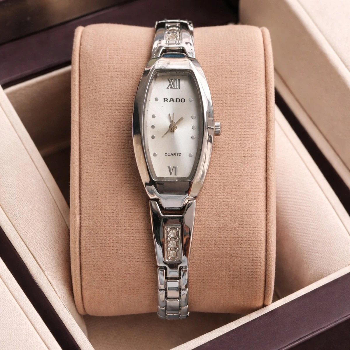 Rado Ladis Watch Model 6090 Full Silver  Colour Watch Ladis