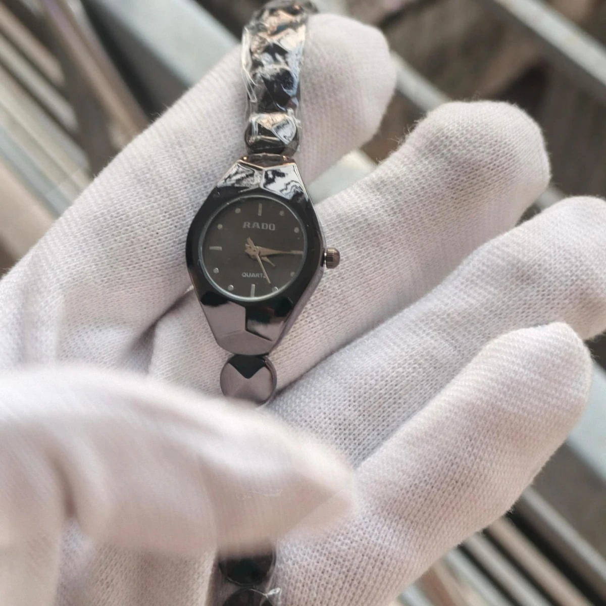 Rado Ladis Watch Model 5590 Full  Black Colour Watch Ladis