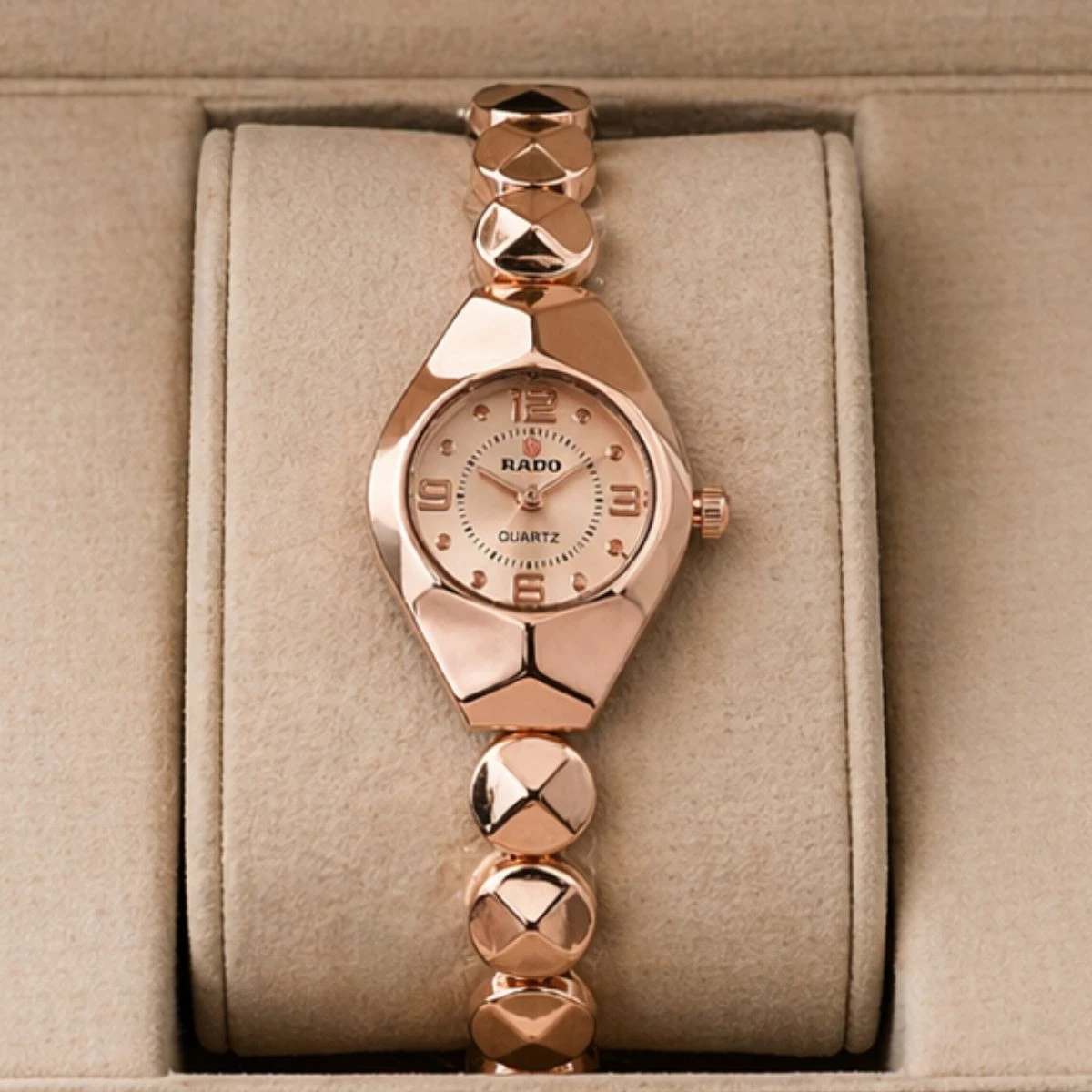 Rado Ladis Watch Model 5590 Chain Rose Golden  Dial 12, .6 ,  Colour Watch Ladis