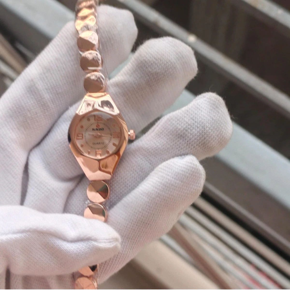 Rado Ladis Watch Model 5590 Chain Rose Golden  Dial 12, .6 ,  Colour Watch Ladis