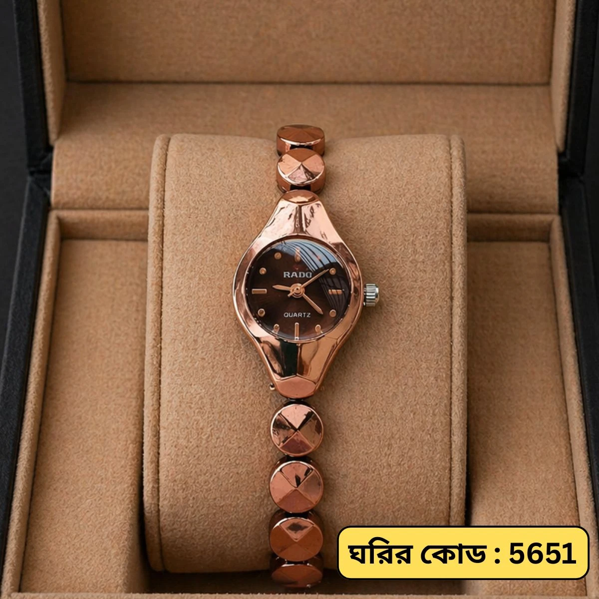 Rado Ladis Watch Model 5590 Rose Golden Colour Watch Women