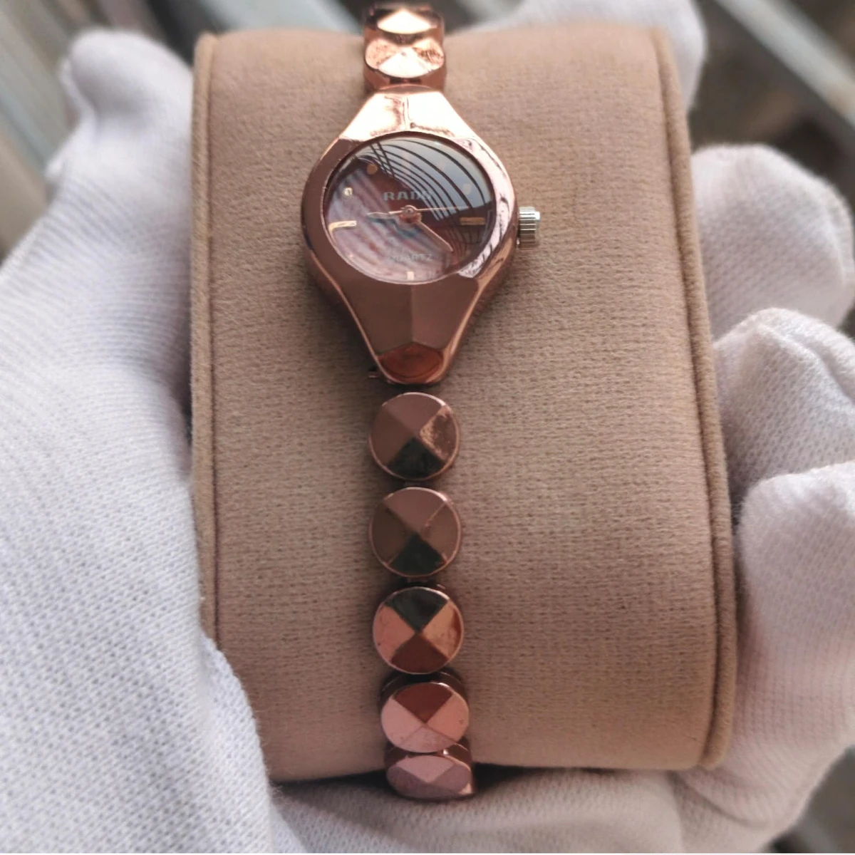 Rado Ladis Watch Model 5590 Rose Golden Colour Watch Women