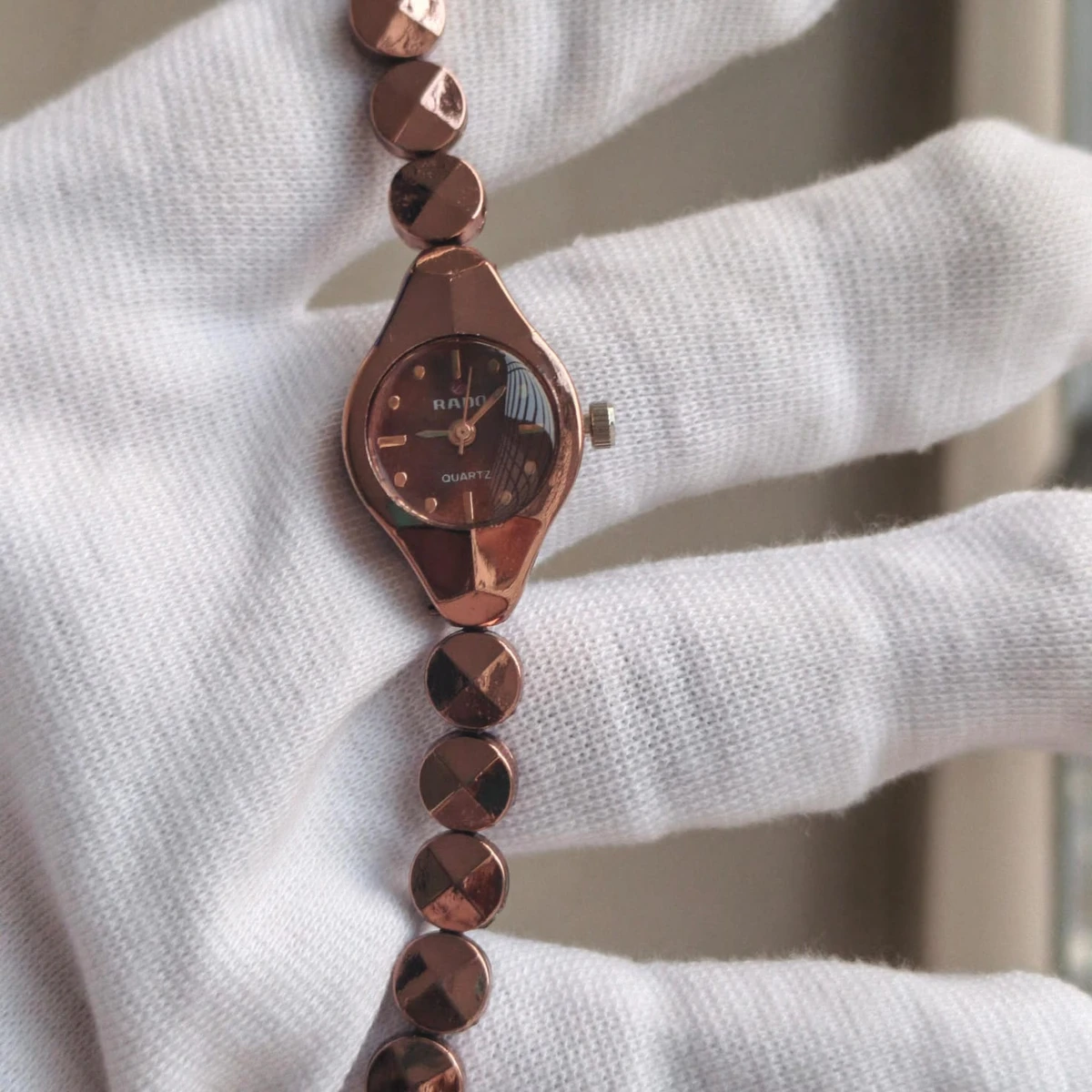 Rado Ladis Watch Model 5590 Rose Golden Colour Watch Women