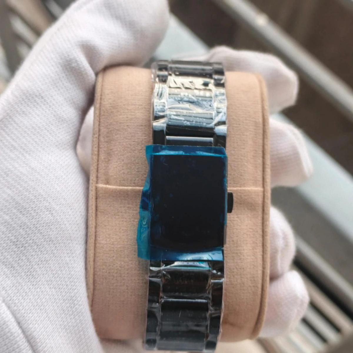 V9 WATCH MODEL 3040 CHAIN BLACK DIAL BLACK OR BLUE COLOUR WATCH FOR MAN + এক পিস ব্যাটারি ফ্রি