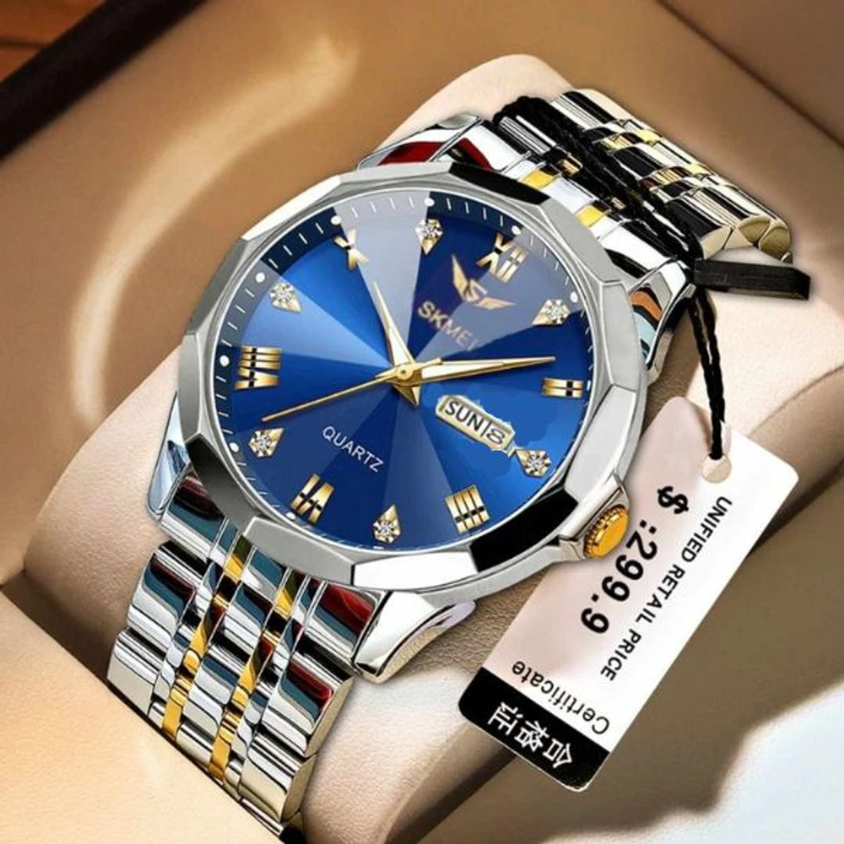 Skmei Watch Model 811 Watch  Toton Ar Dial Blue Colour Watch For Man