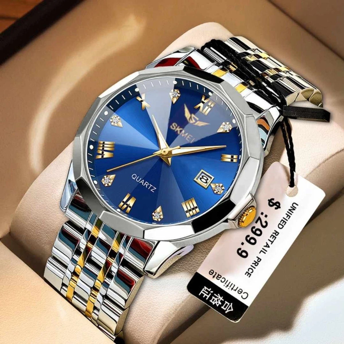 Skmei Watch Model 811 Watch Toton Ar Dial Blue Colour Watch For Man