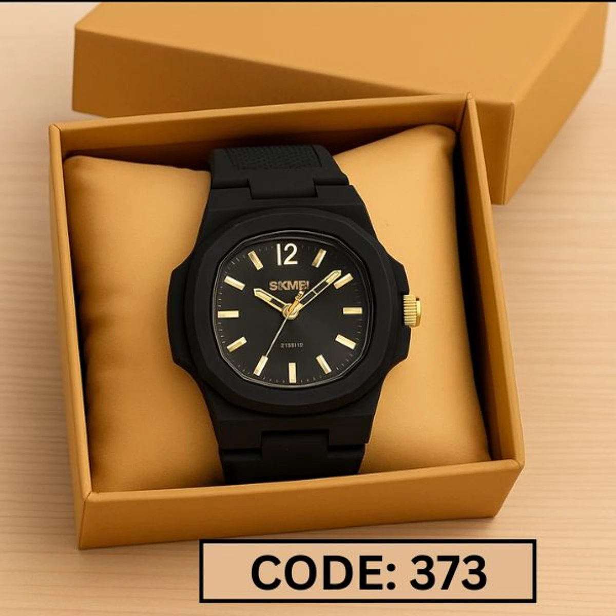 SKMEI Model 1717 Watch Retro Silicone Band Casual Analog Quartz Model 1717 skmei Cooler black or golden dial