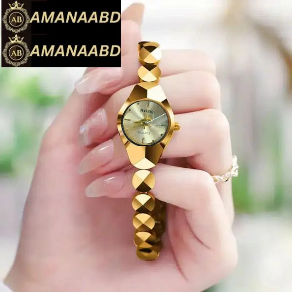 Ladis Watch Rado Full Golden Colour Watch Ladis