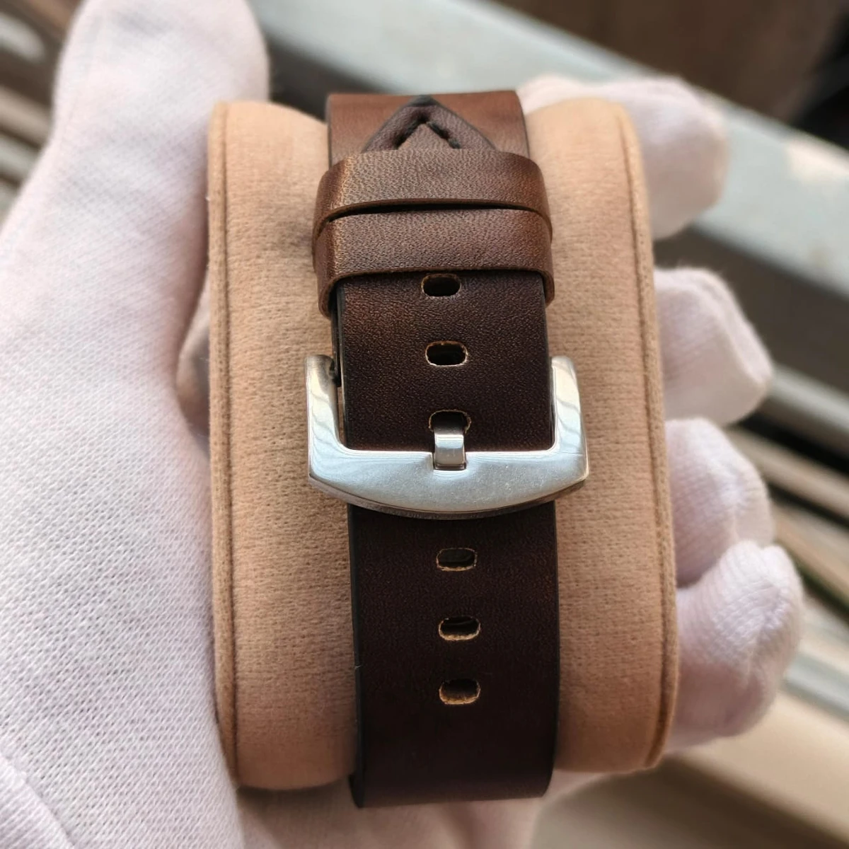 Sober Watch Model 995 Premium Watch Belt Coffee Dial Black Colour Watch For Man