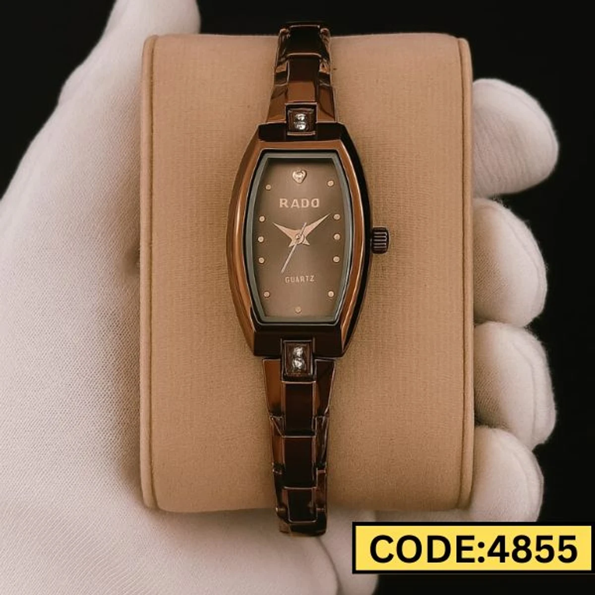 Rado Ladis Watch Model 6090 Rose Golden Colour Watch Ladis