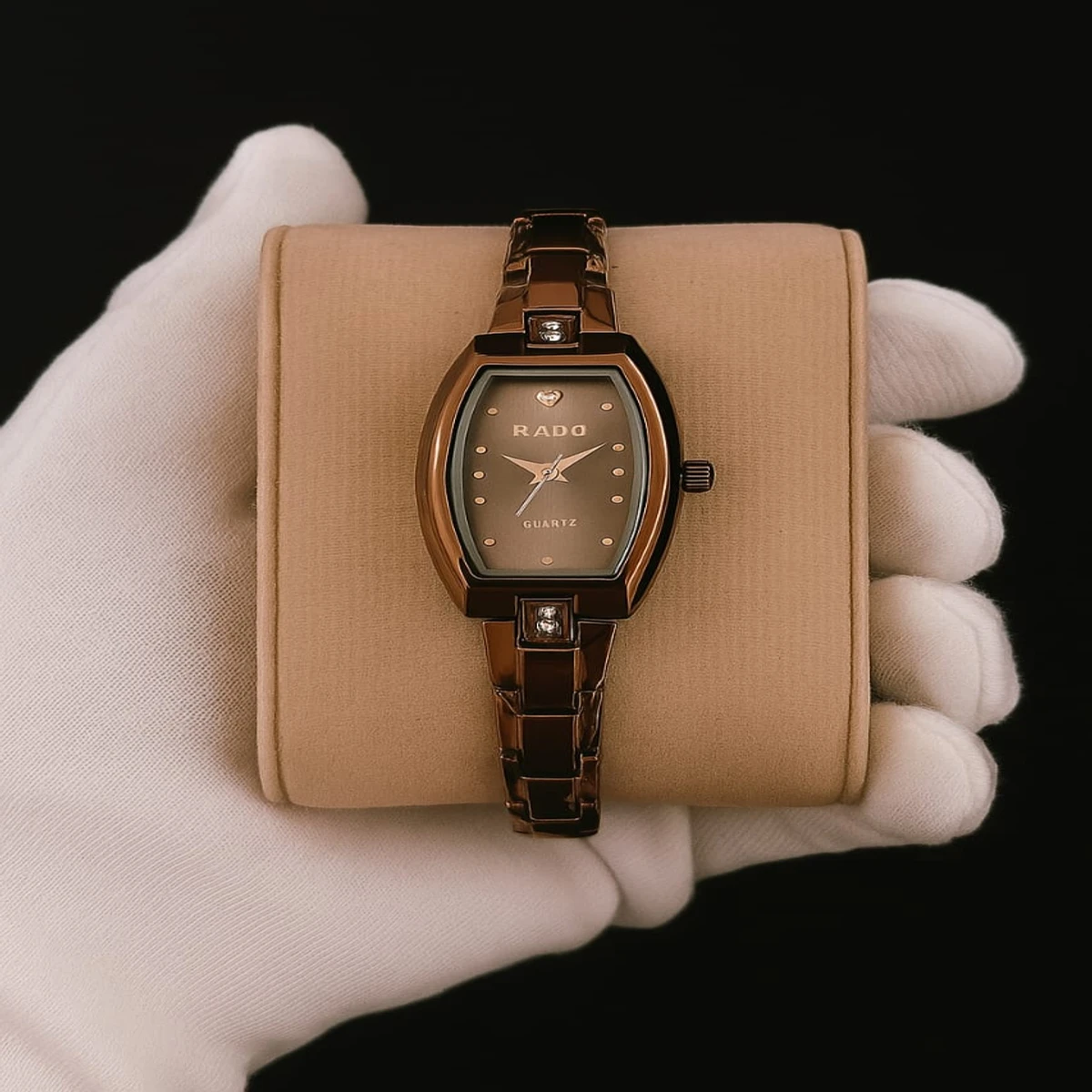 Rado Ladis Watch Model 6090 Rose Golden Colour Watch Ladis
