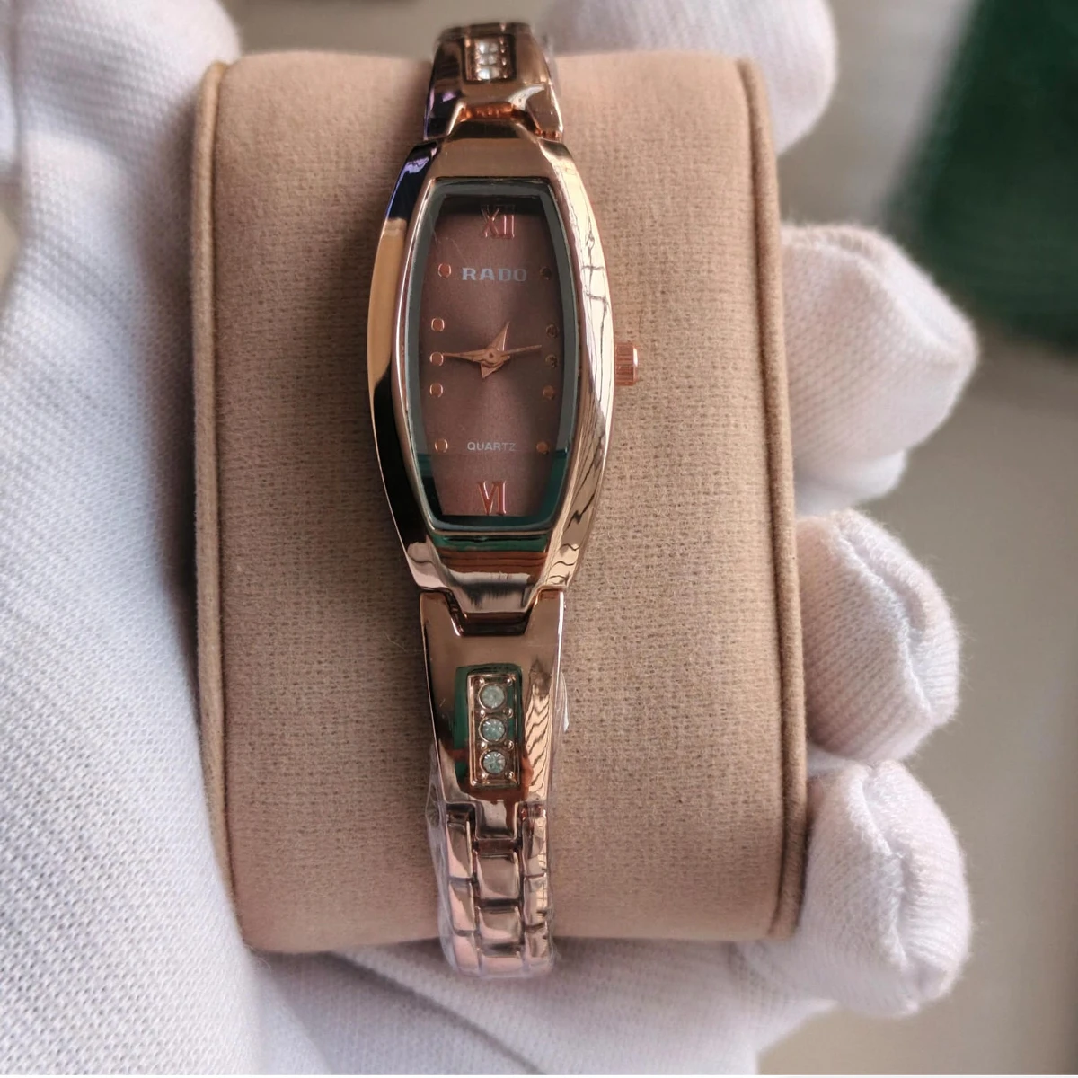 Rado Ladis Watch Model 6090 Rose Golden Colour Watch Ladis