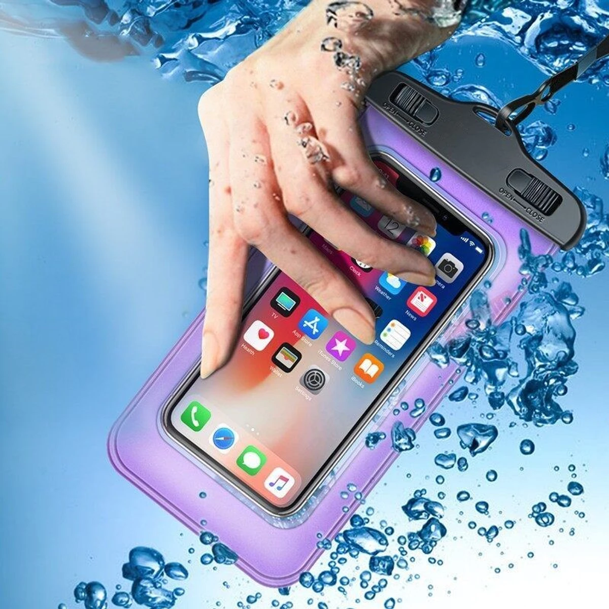 Mobile Waterproof Bags Water Proof Case For Phone , Diving and Swimming - Protect Your Mobile Underwater Multi-Color